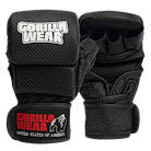 Gorilla Wear Ely MMA Sparring Gloves Fight Gear Black/White