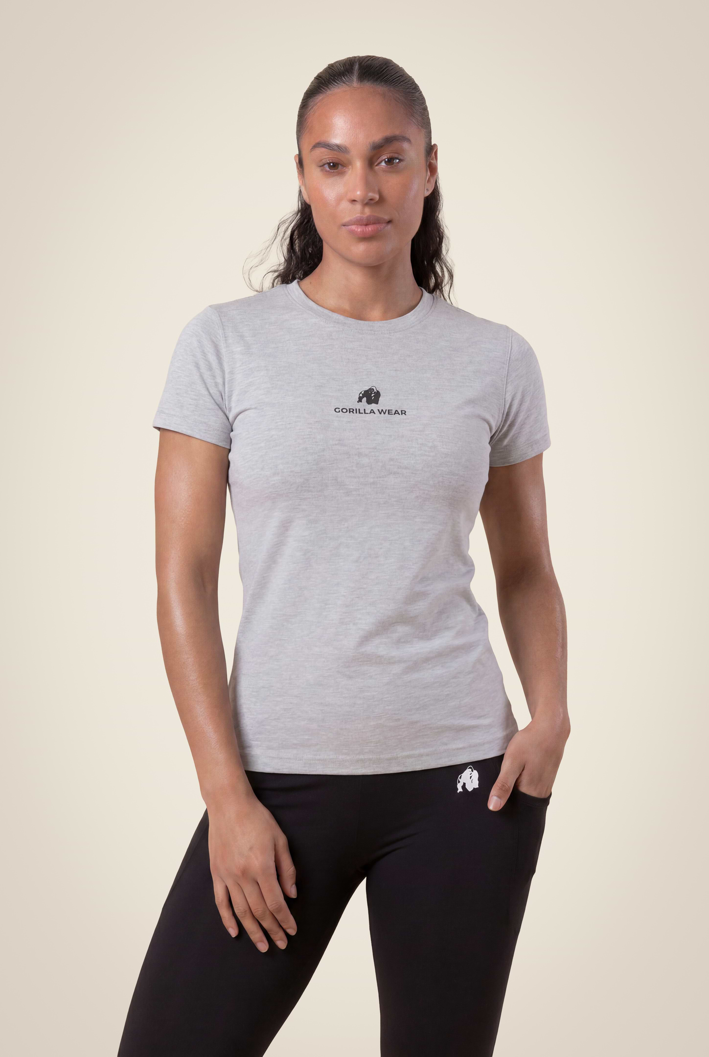 Gorilla Wear Estero T-Shirt T-Shirt & Tops Gray Melange
