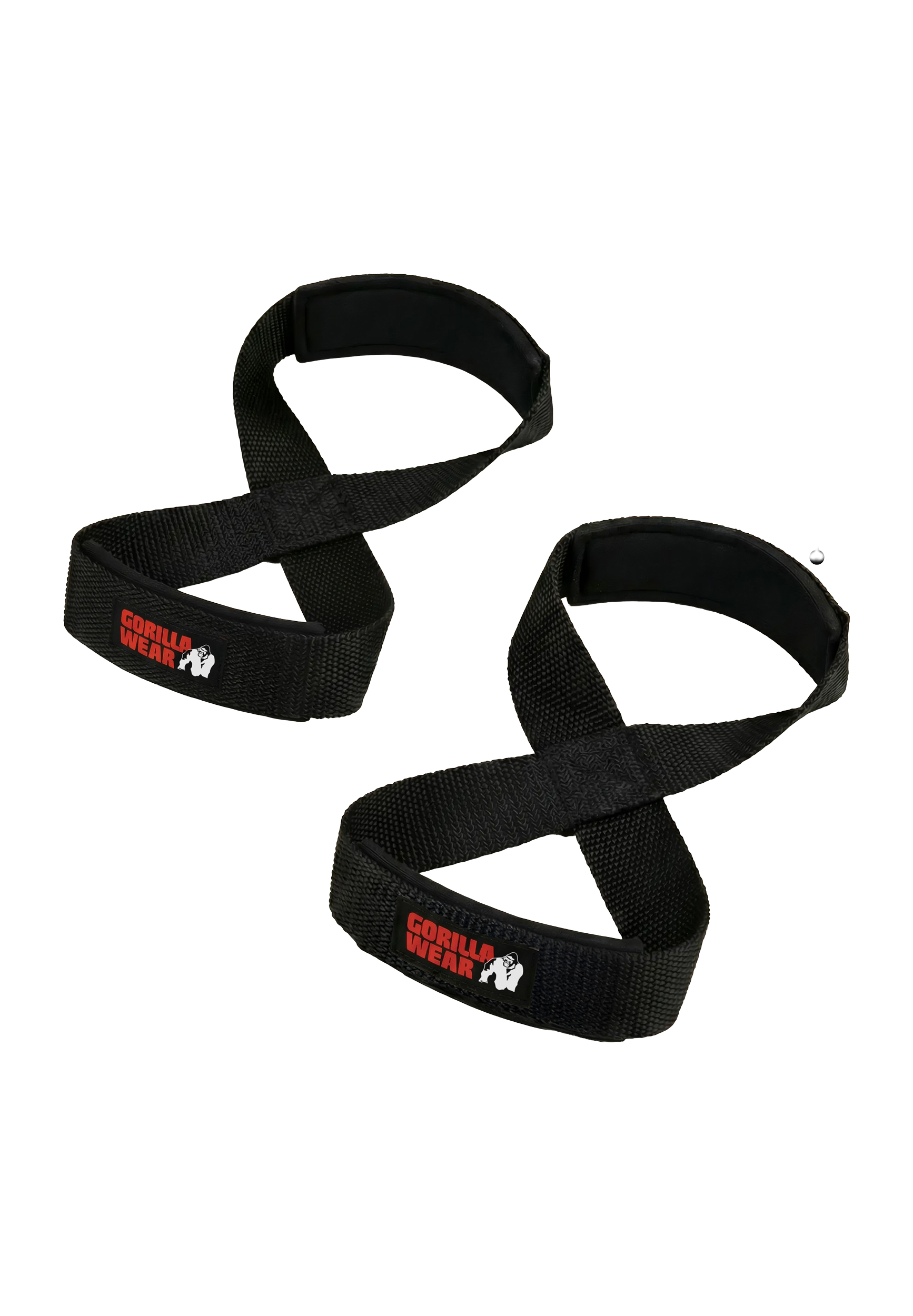 Gorilla Wear Figure 8 Lifting Straps Lifting Straps & Wraps Black