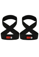 Gorilla Wear Figure 8 Lifting Straps Lifting Straps & Wraps Black