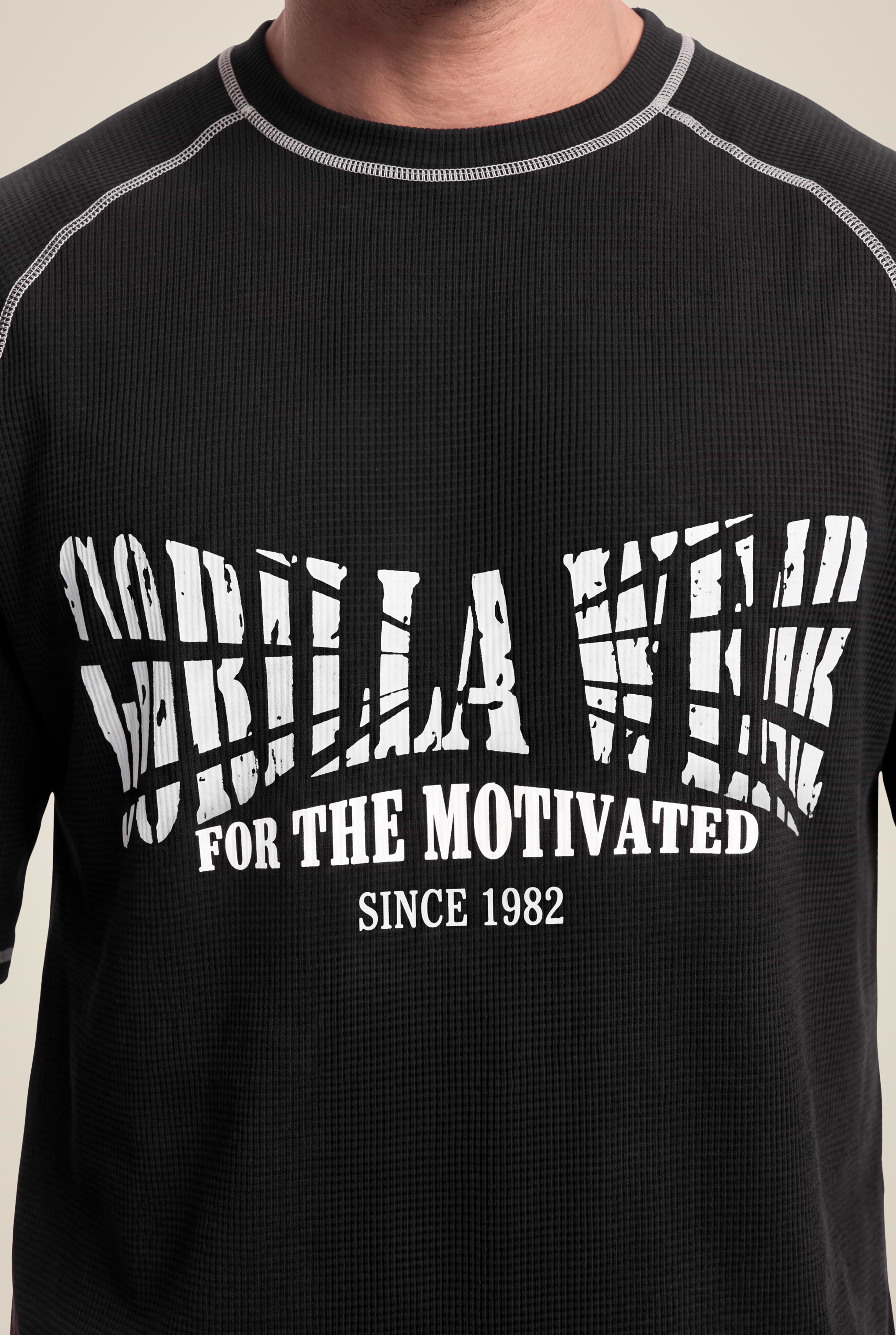 Gorilla Wear Finley Oversized T-Shirt T-Shirt & Tops Black/Gray