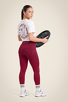 Gorilla Wear Florence Seamless Contour Leggings Leggings Red