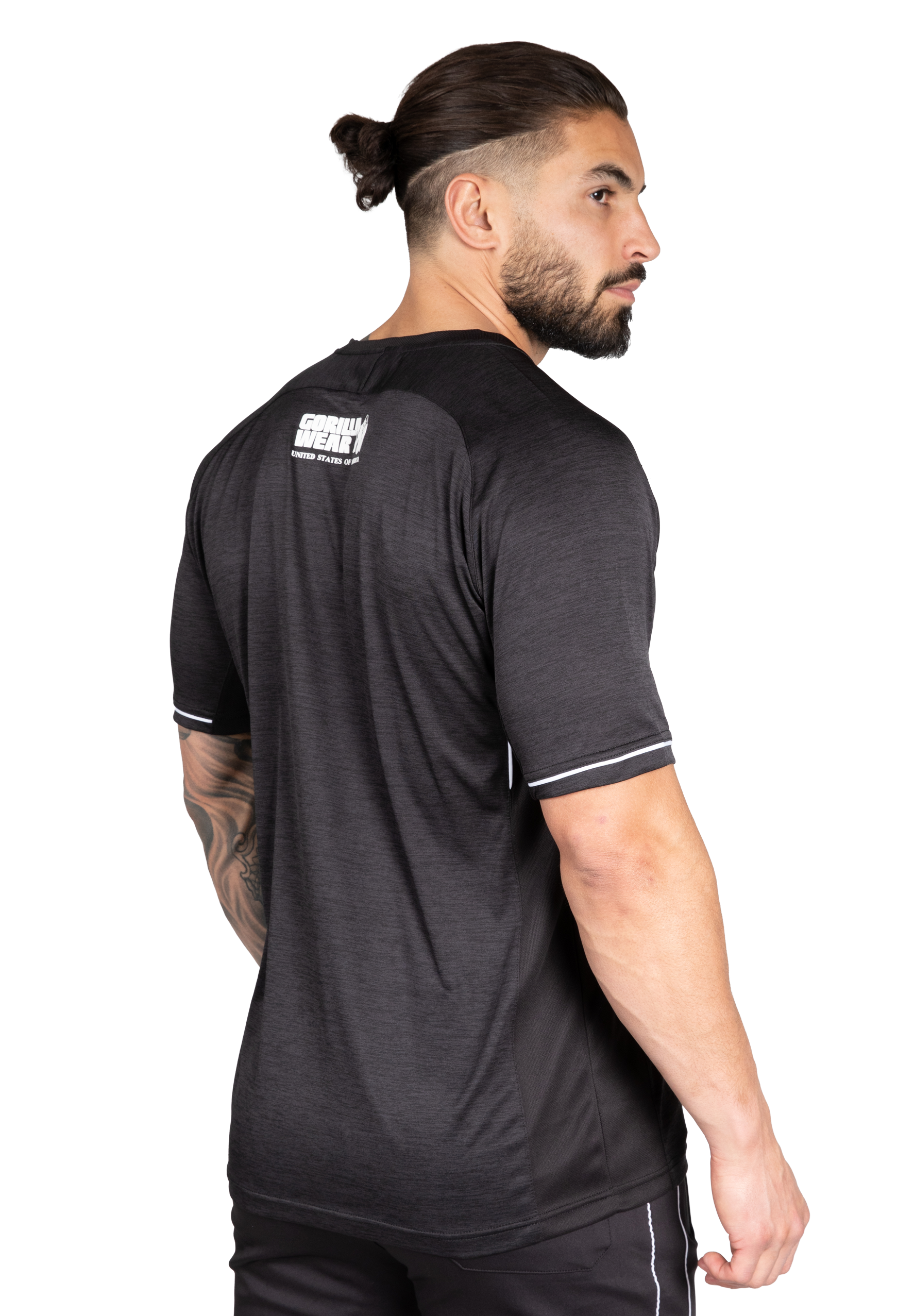 Gorilla Wear Fremont T-Shirt T-Shirt & Tops Black/White
