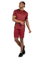 Gorilla Wear Fremont T-Shirt T-Shirt & Tops Burgundy Red/Black