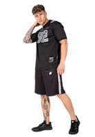 Gorilla Wear Fresno T-Shirt T-Shirt & Tops Black/Gray