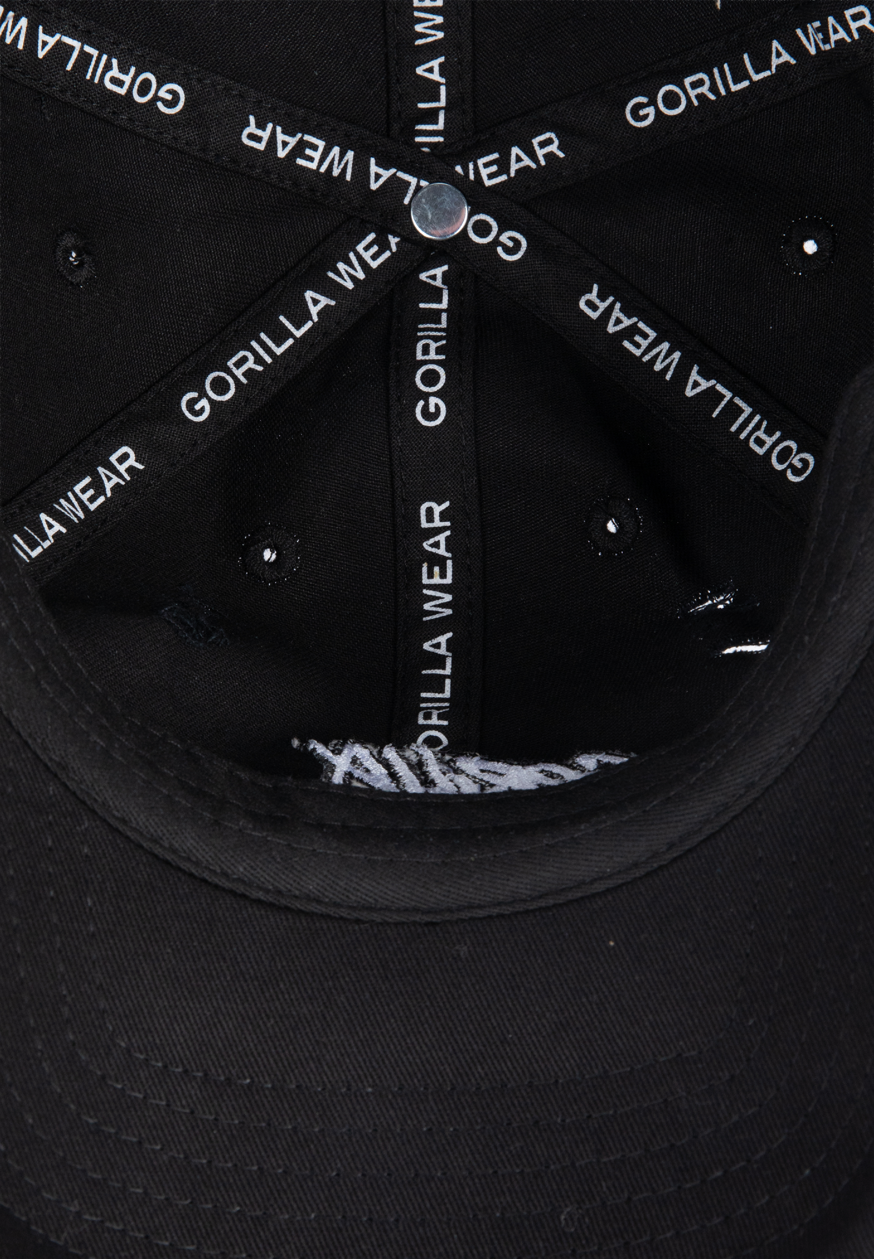 Gorilla Wear Galway Distressed Cap Caps & Beanies Black