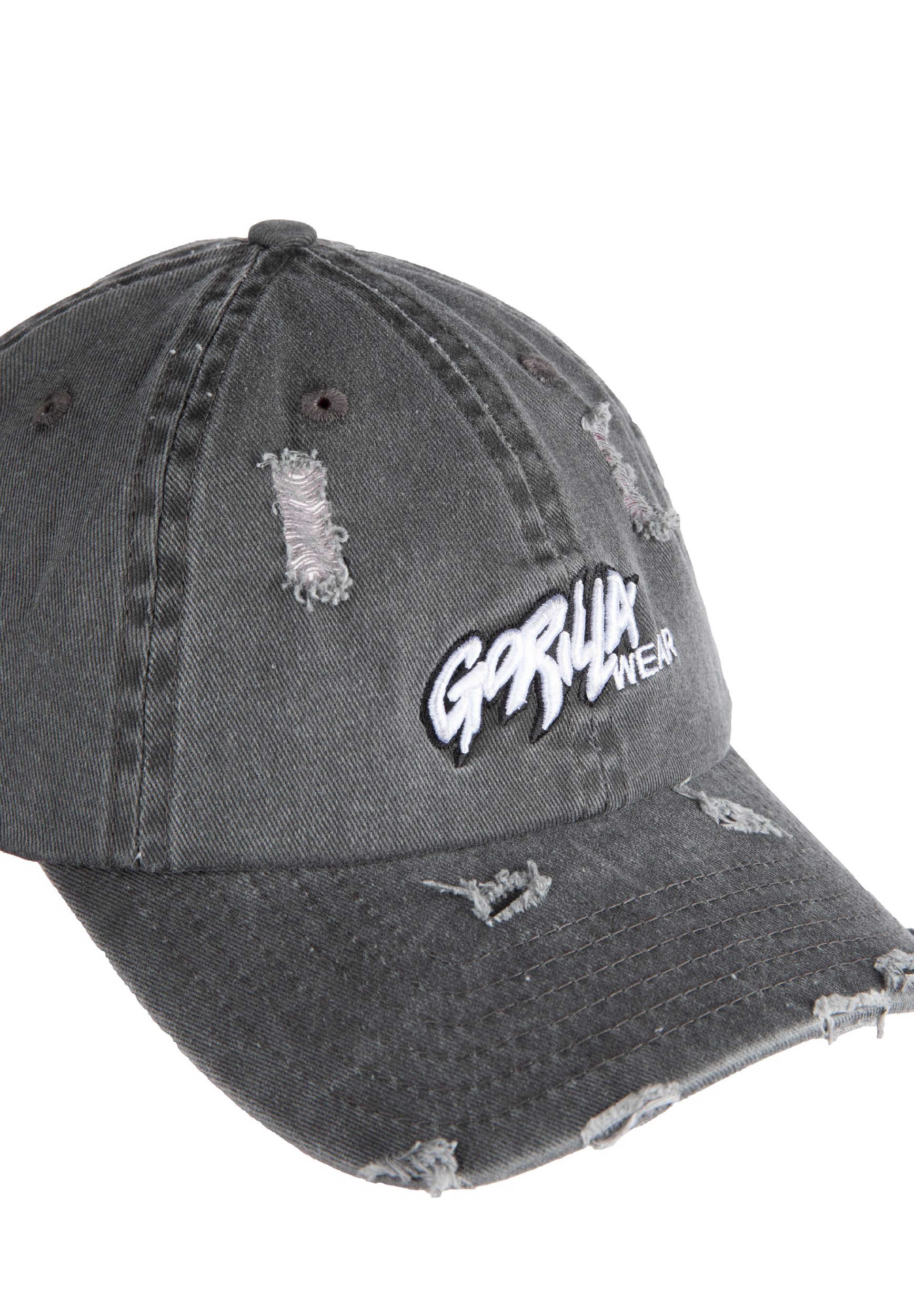 Gorilla Wear Galway Distressed Cap Caps & Beanies Washed Gray