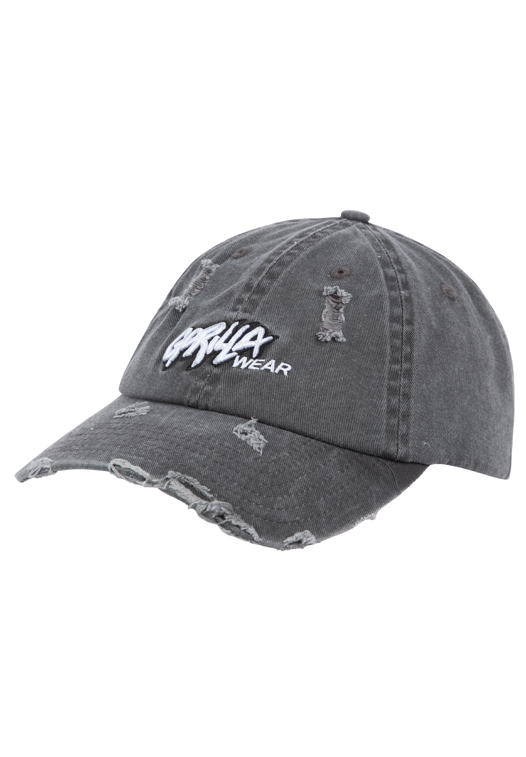Gorilla Wear Galway Distressed Cap Caps & Beanies Washed Gray