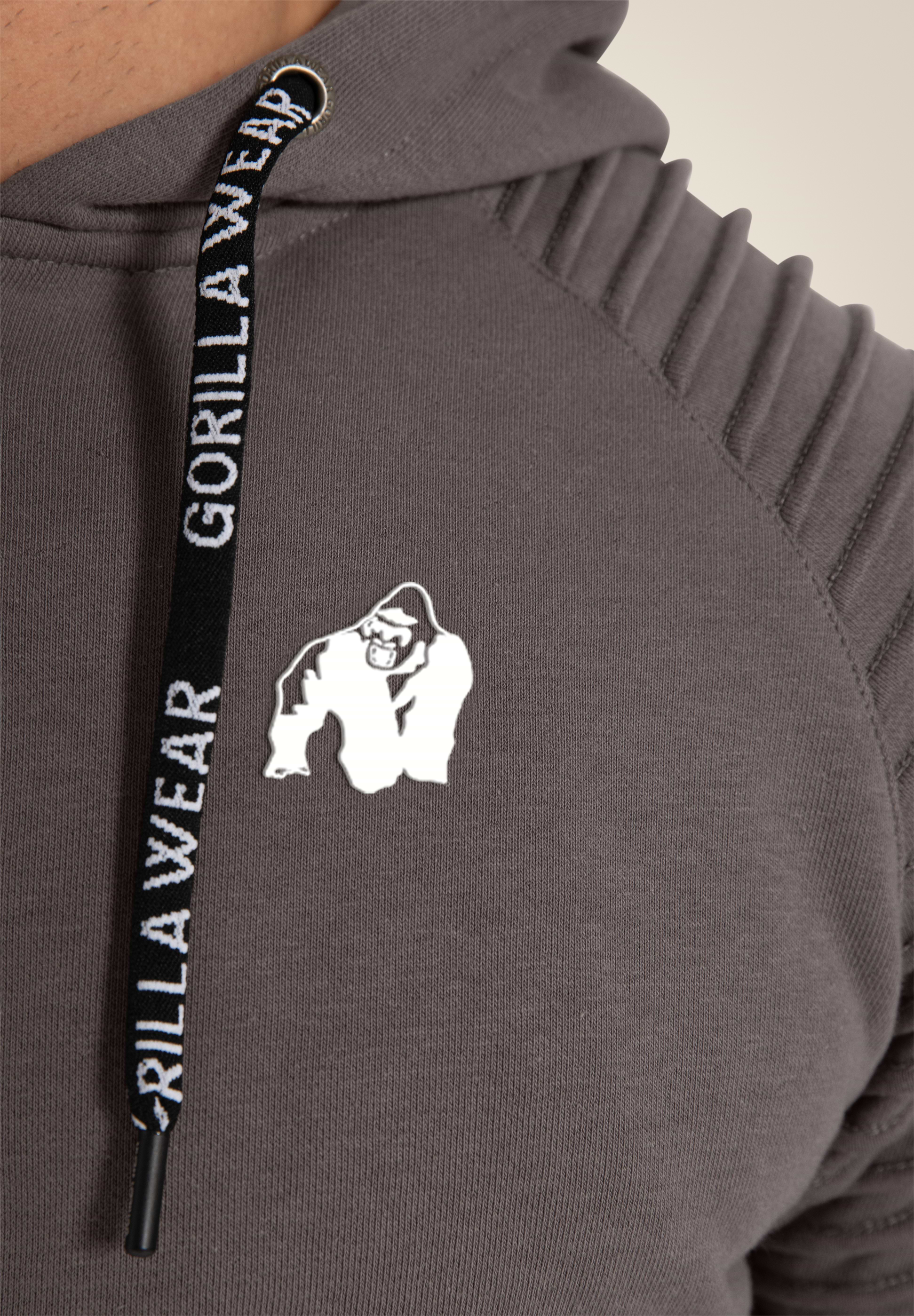 Gorilla Wear Georgia Zipped Hoodie Hoodie & Sweatshirt Gray