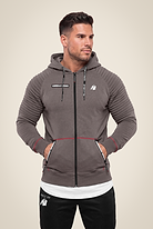 Gorilla Wear Georgia Zipped Hoodie Hoodie & Sweatshirt Gray