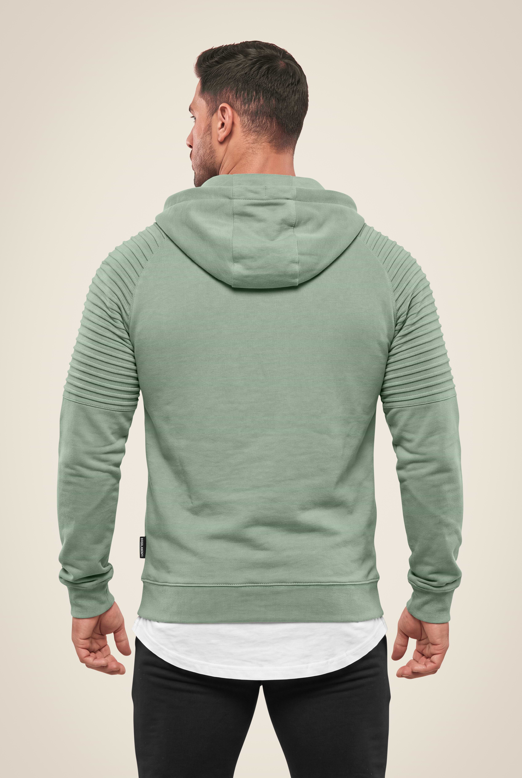 Gorilla Wear Georgia Zipped Hoodie Hoodie & Sweatshirt Green