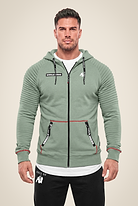 Gorilla Wear Georgia Zipped Hoodie Hoodie & Sweatshirt Green