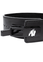 Gorilla Wear Gorilla Wear 4 Inch Carbon Leather Lever Belt Lifting Belts Black