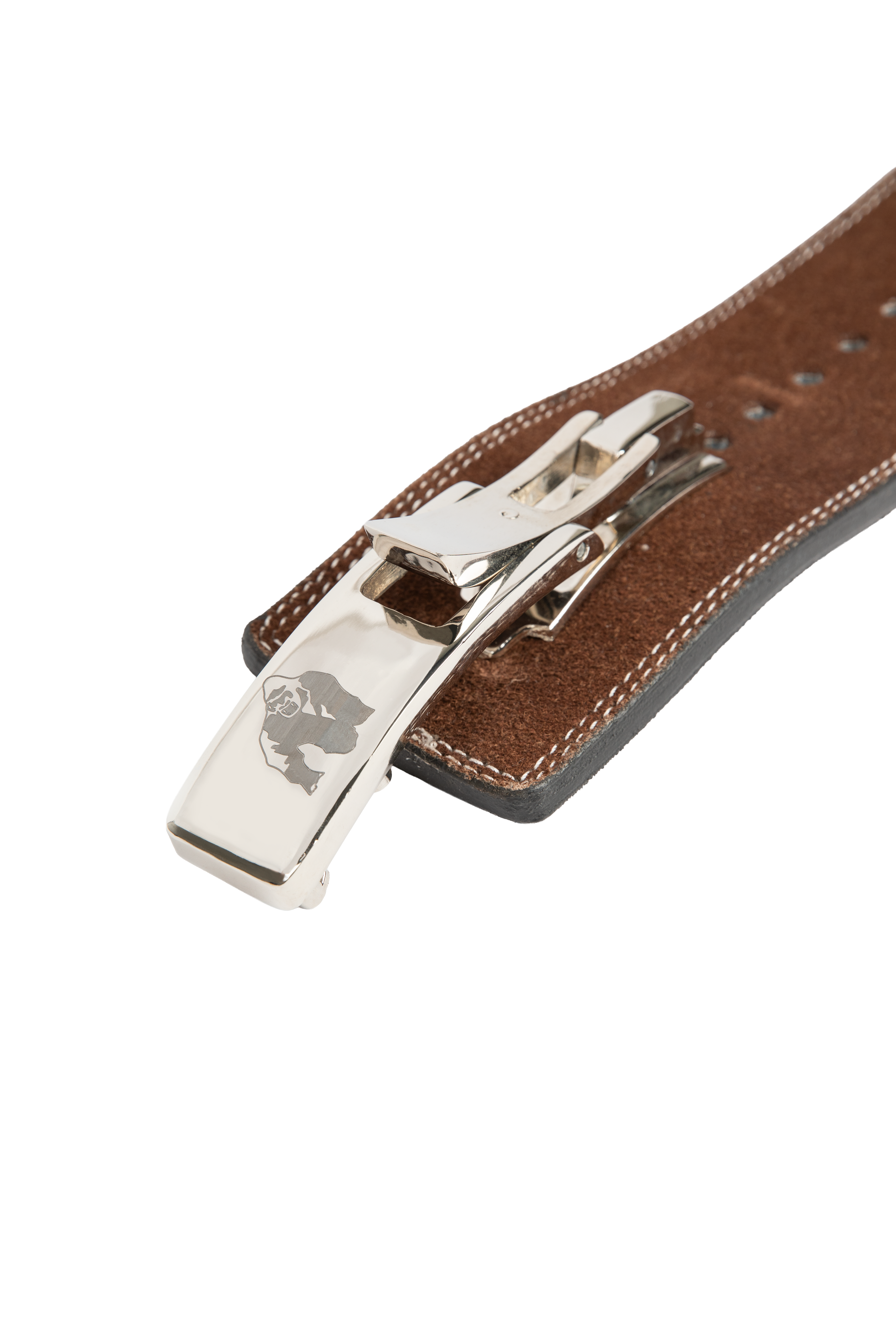 Gorilla Wear Gorilla Wear 4 Inch Leather Lever Belt Lifting Belts Brown