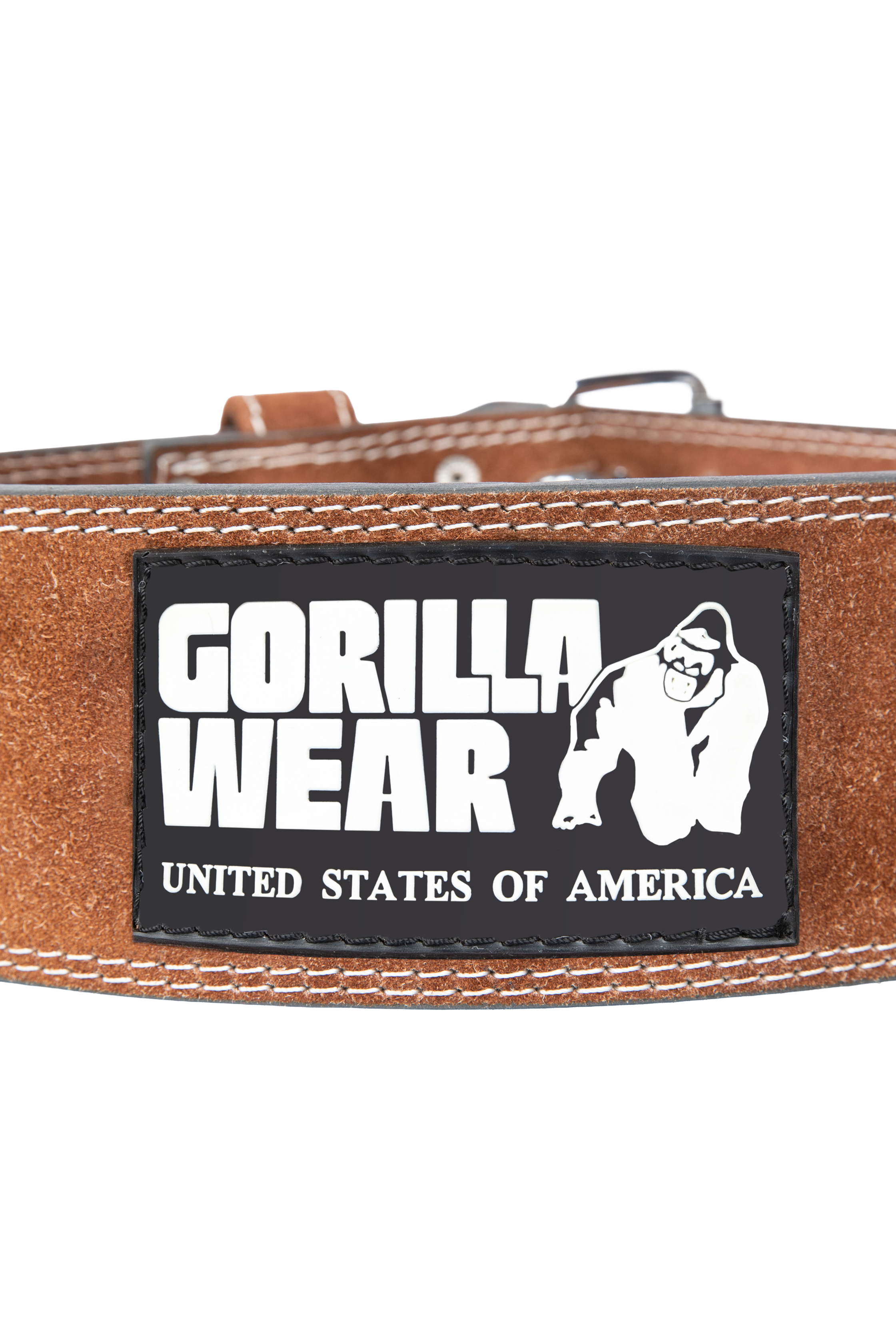 Gorilla Wear Gorilla Wear 4 Inch Leather Lifting Belt Lifting Belts Brown