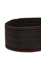 Gorilla Wear Gorilla Wear 4 Inch Nylon Lifting Belt Lifting Belts Black/Red Stitched