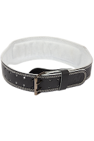 Gorilla Wear Gorilla Wear 4 Inch Padded Leather Lifting Belt Lifting Belts Black/Gray
