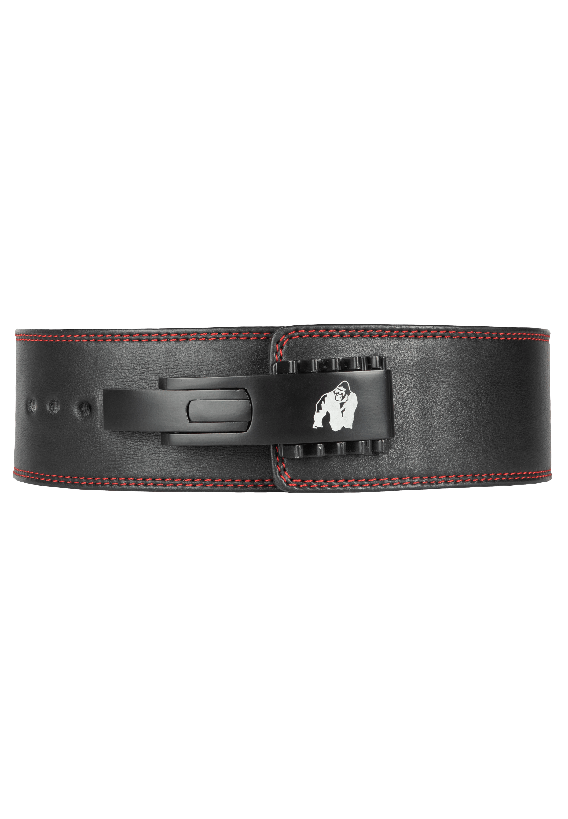 Gorilla Wear Gorilla Wear 4 Inch Premium Leather Lever Belt Lifting Belts Black