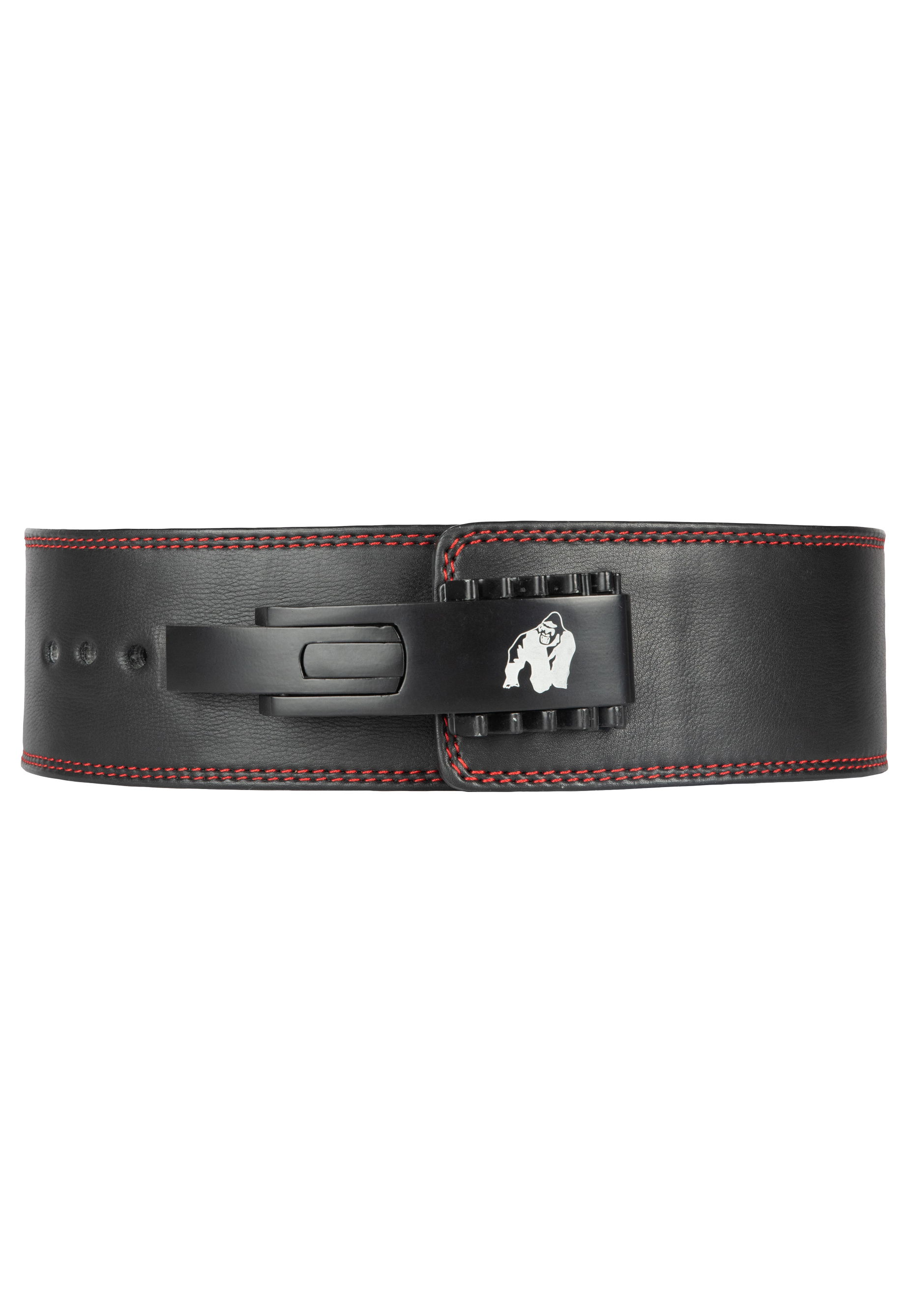 Gorilla Wear Gorilla Wear 4 Inch Premium Leather Lever Belt Lifting Belts Black