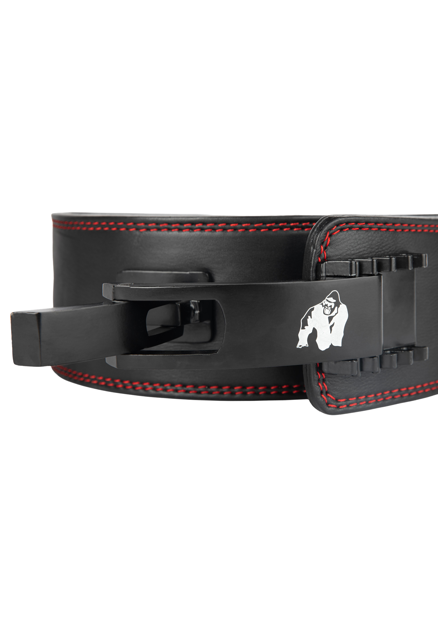 Gorilla Wear Gorilla Wear 4 Inch Premium Leather Lever Belt Lifting Belts Black