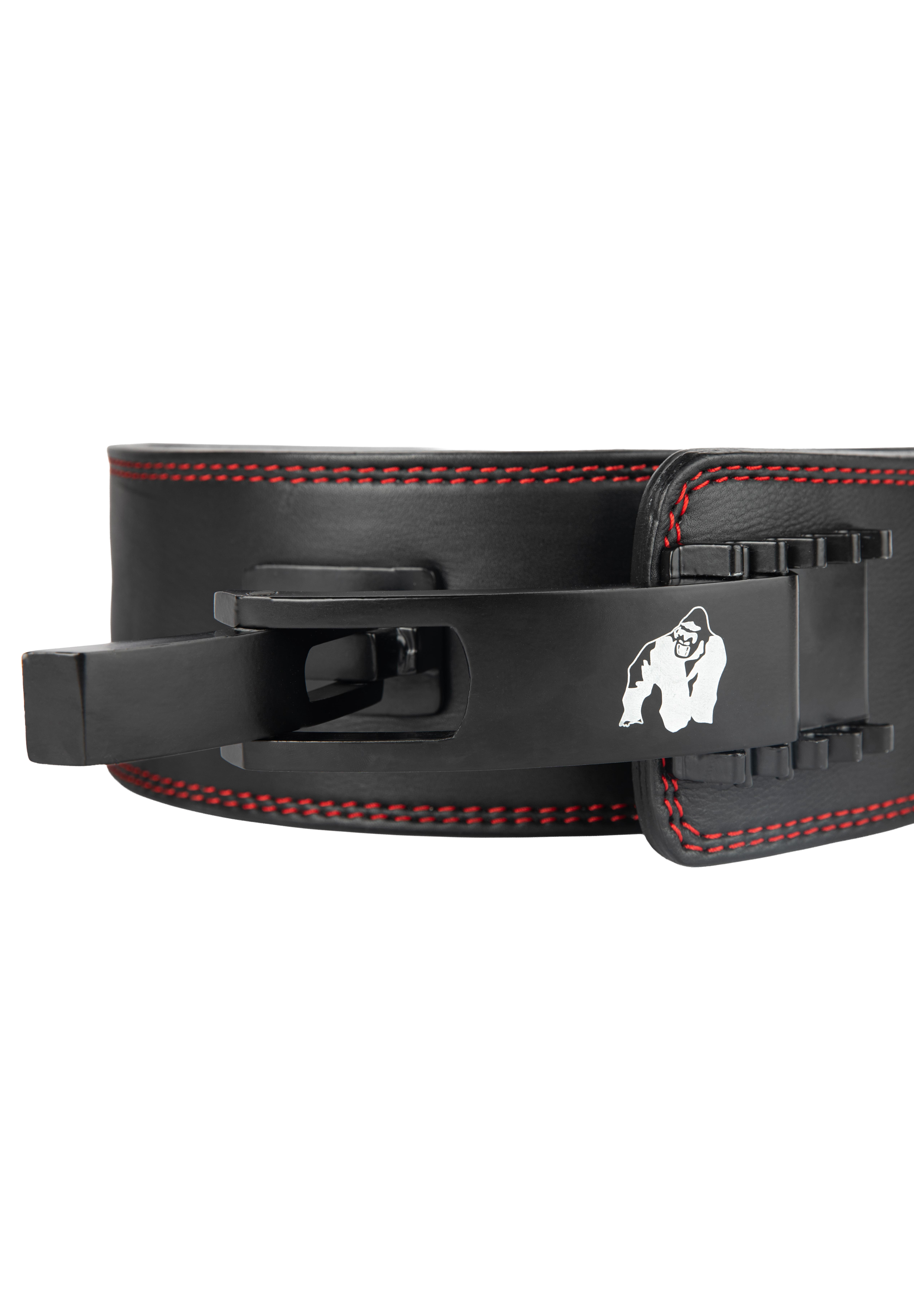 Gorilla Wear Gorilla Wear 4 Inch Premium Leather Lever Belt Lifting Belts Black