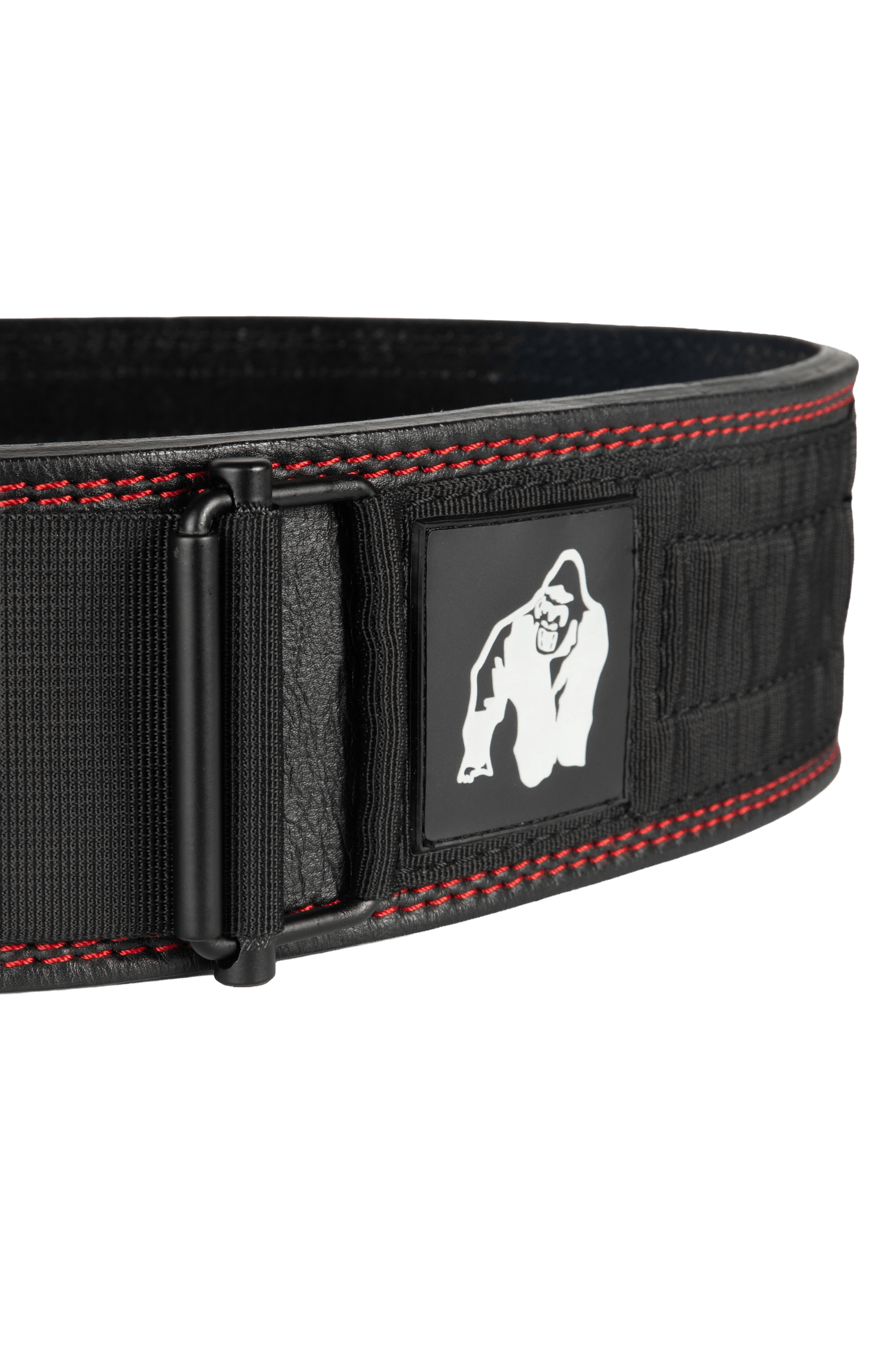 Gorilla Wear Gorilla Wear 4 Inch Premium Leather Lifting Belt Lifting Belts Black