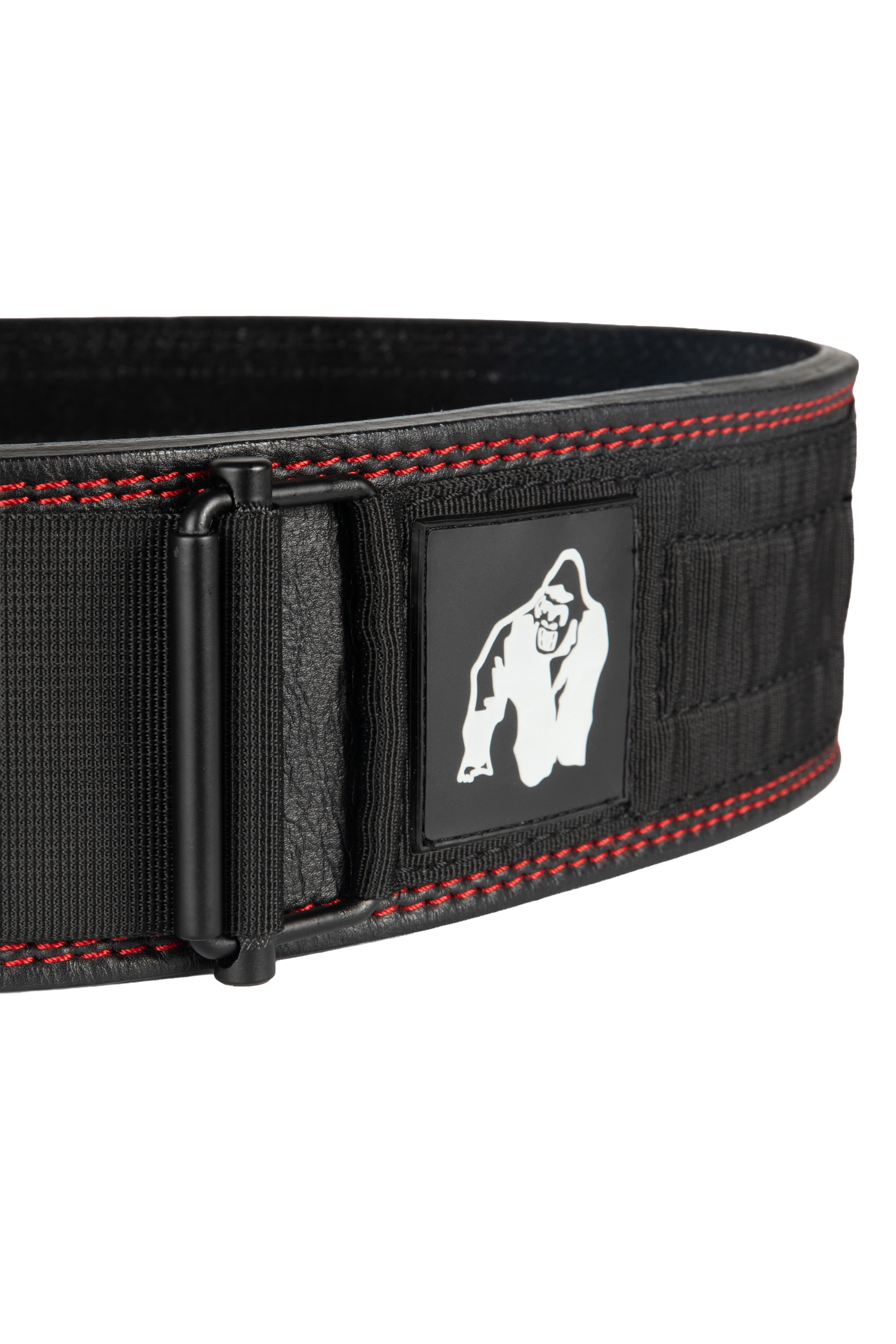 Gorilla Wear Gorilla Wear 4 Inch Premium Leather Lifting Belt Lifting Belts Black