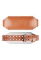Gorilla Wear Gorilla Wear 6 Inch Padded Leather Lifting Belt Lifting Belts Brown