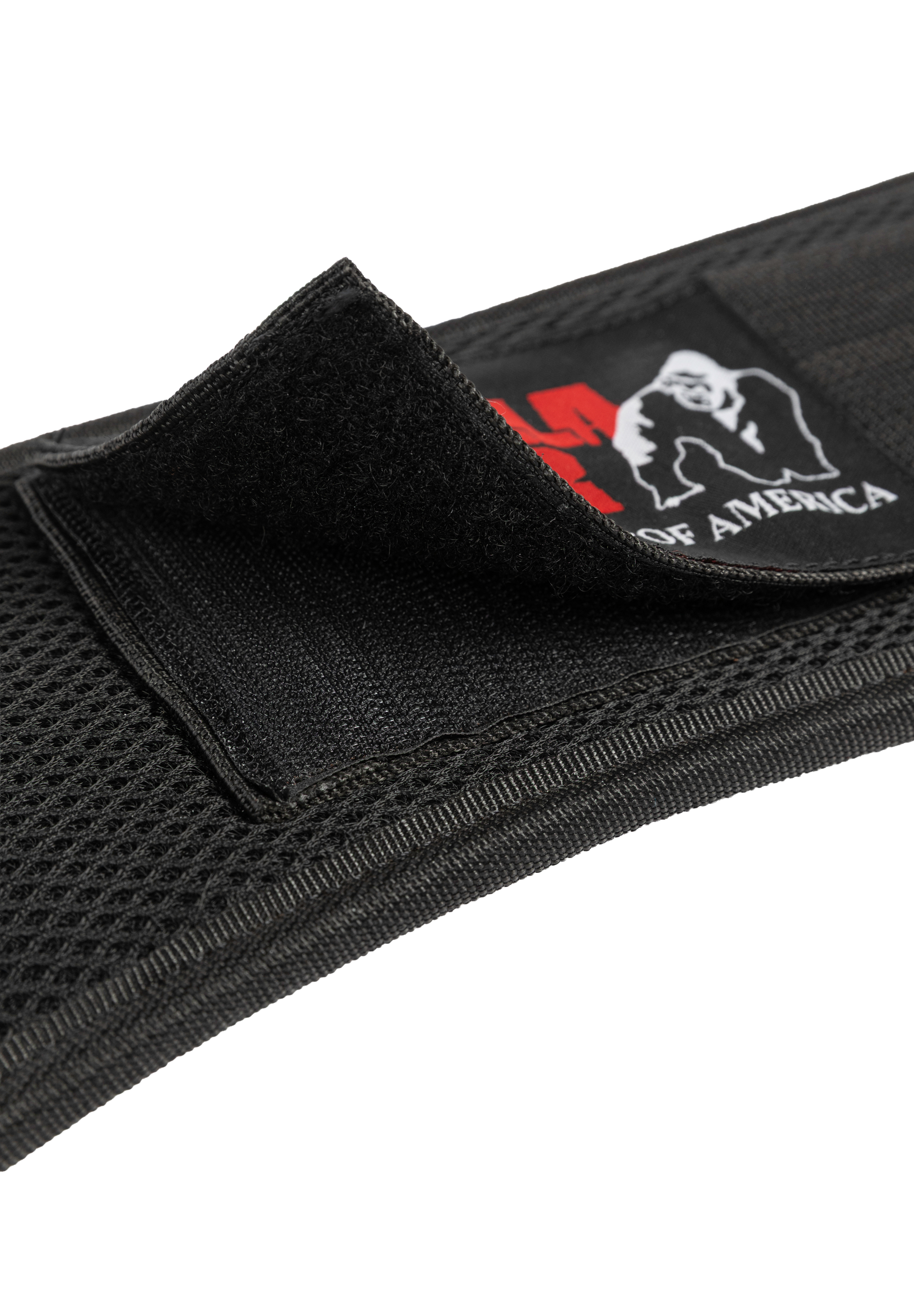Gorilla Wear Gorilla Wear 6 inch Padded Mesh Lifting Belt Lifting Belts Black