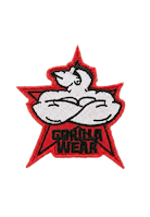 Gorilla Wear Gorilla Wear Beast Mode Legacy Patch Keychain Red