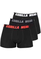Gorilla Wear Gorilla Wear Boxershorts 3-Pack Underwear Black