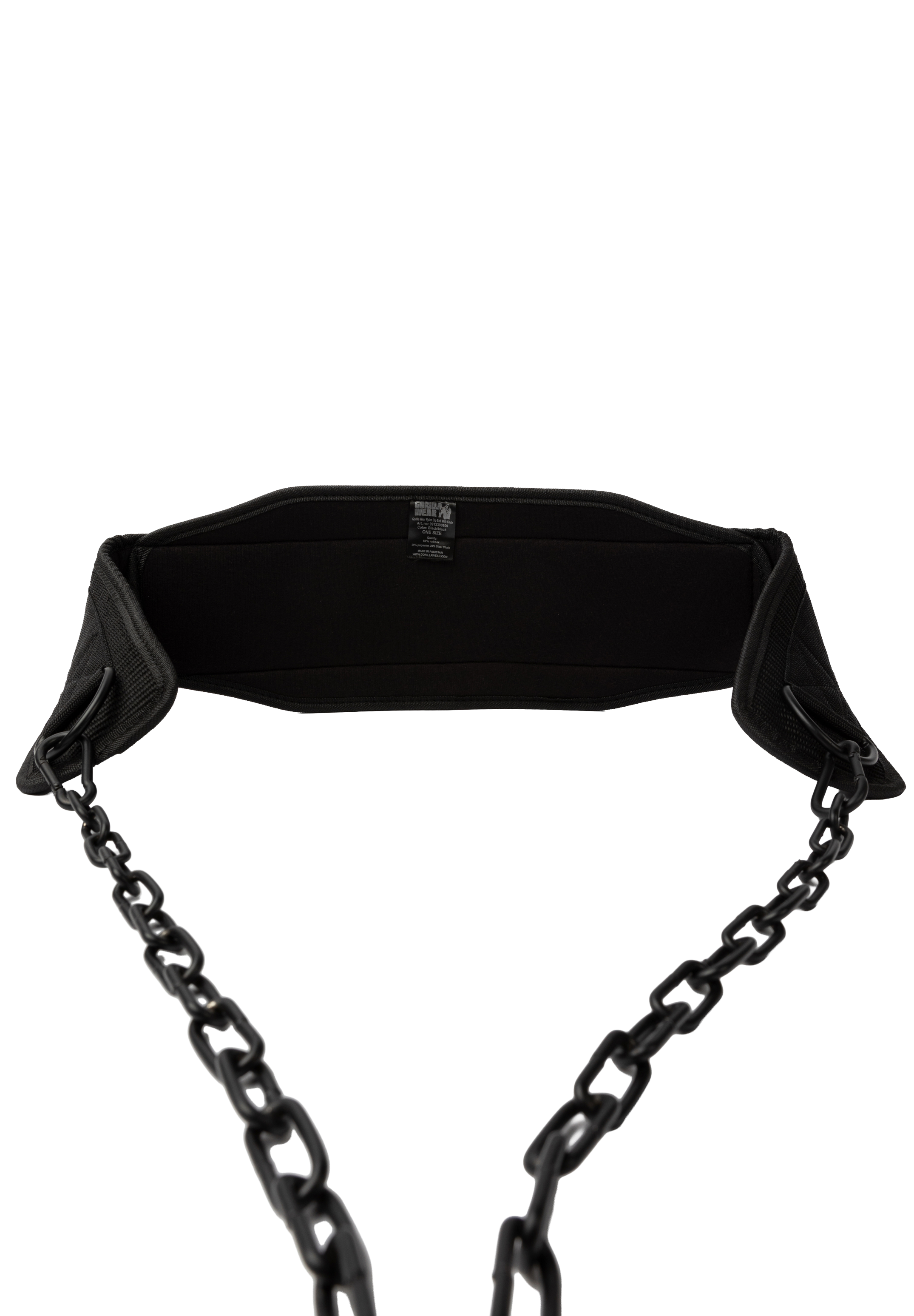 Gorilla Wear Gorilla Wear Nylon Dip Belt Lifting Belts Black