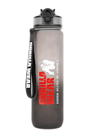 Gorilla Wear Gradient Water Bottle 1000ML Shakers & Bottles Black/Gray