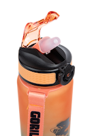 Gorilla Wear Gradient Water Bottle 1000ML Shakers & Bottles Green/Orange