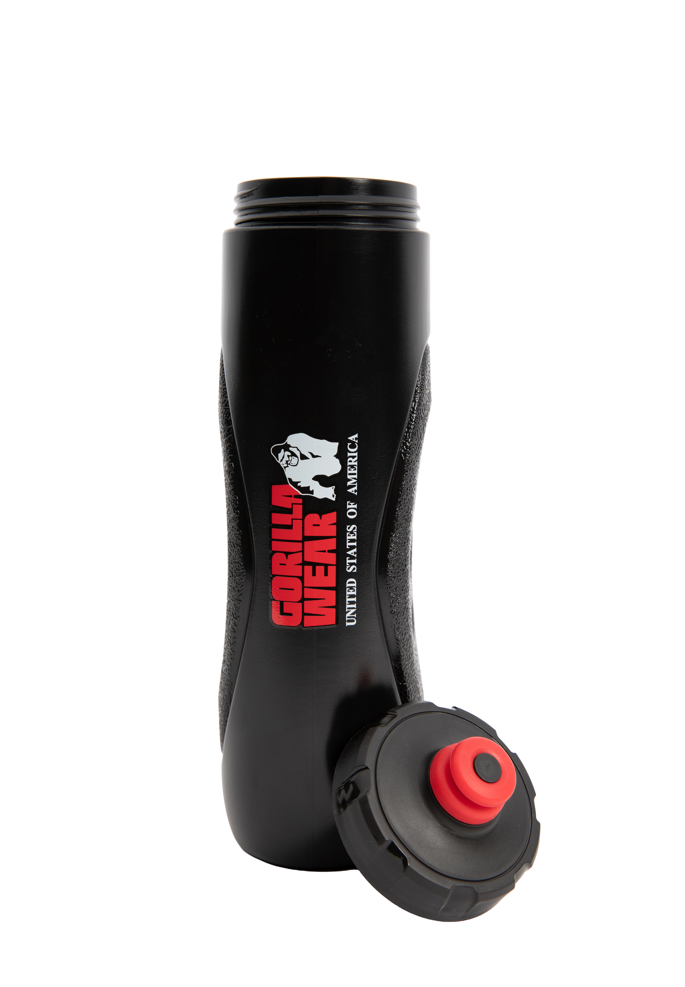Gorilla Wear Grip Sports Bottle 750ML Shakers & Bottles Black
