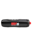 Gorilla Wear Grip Sports Bottle 750ML Shakers & Bottles Black