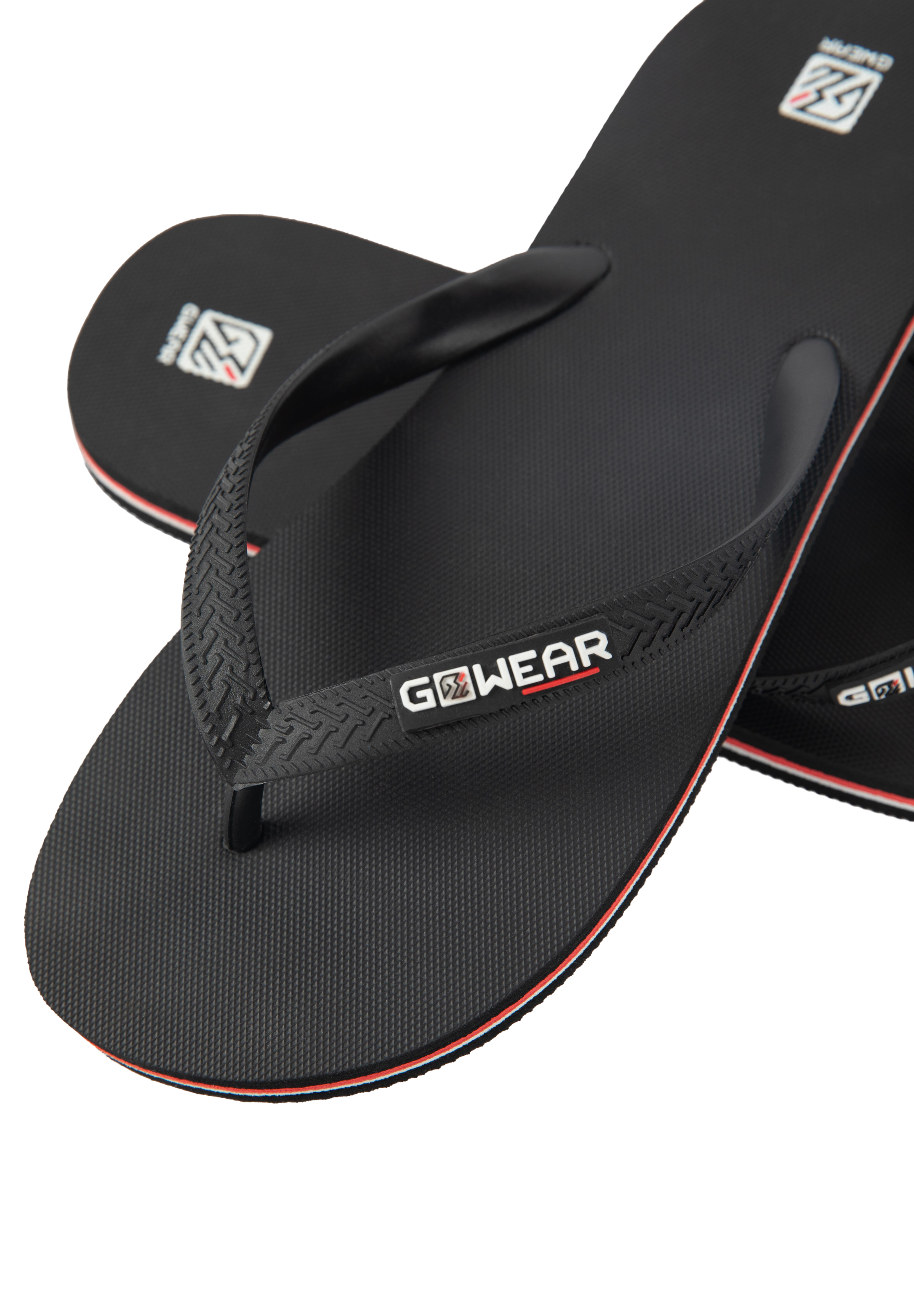 Gorilla Wear Gwear Flip-Flops Shoes Black