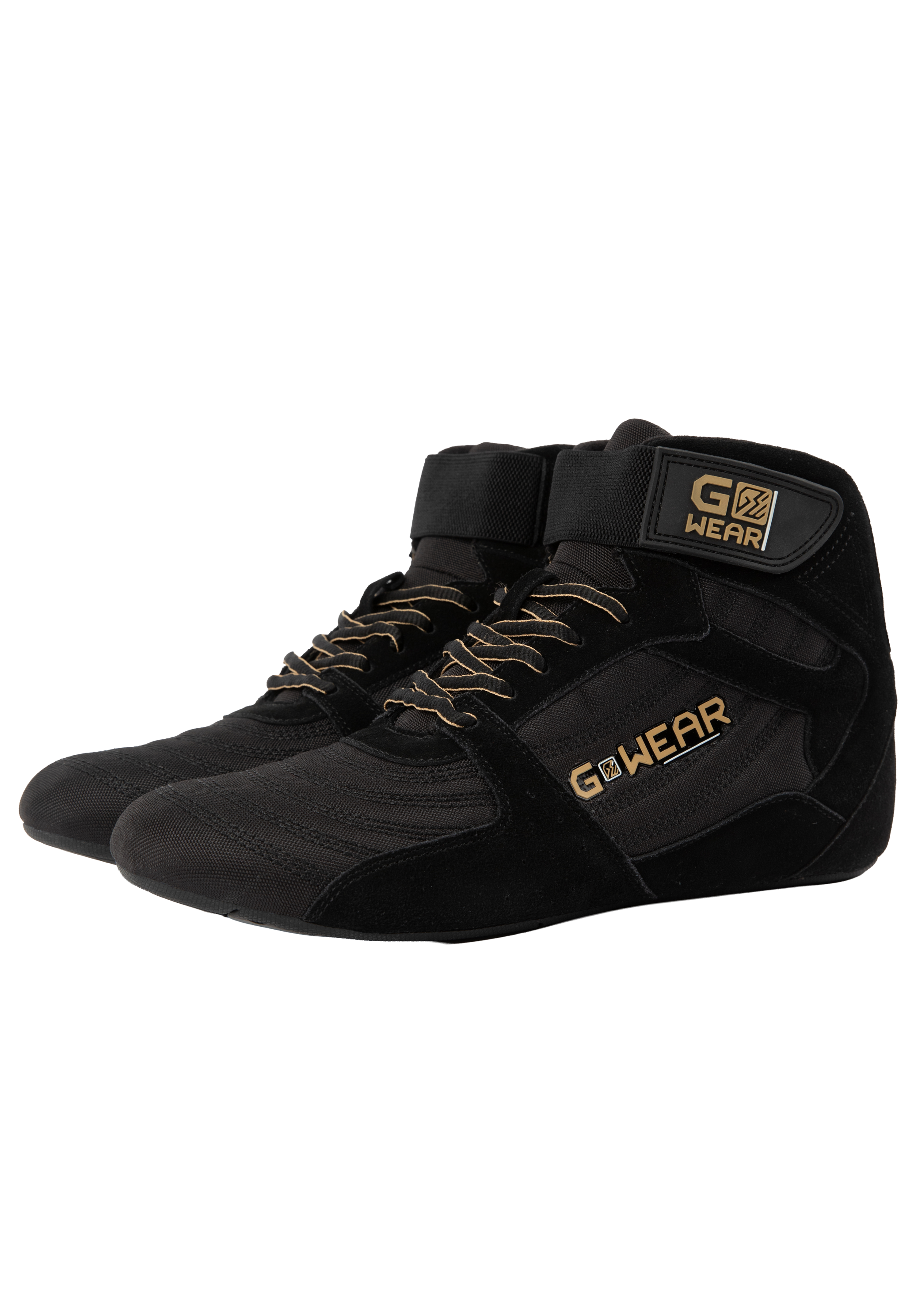 Gorilla Wear Gwear Pro High Tops Shoes Black/Gold