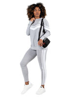 Gorilla Wear Hailey Oversized Sweatshirt Hoodie & Sweatshirt Gray Melange