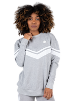 Gorilla Wear Hailey Oversized Sweatshirt Hoodie & Sweatshirt Gray Melange