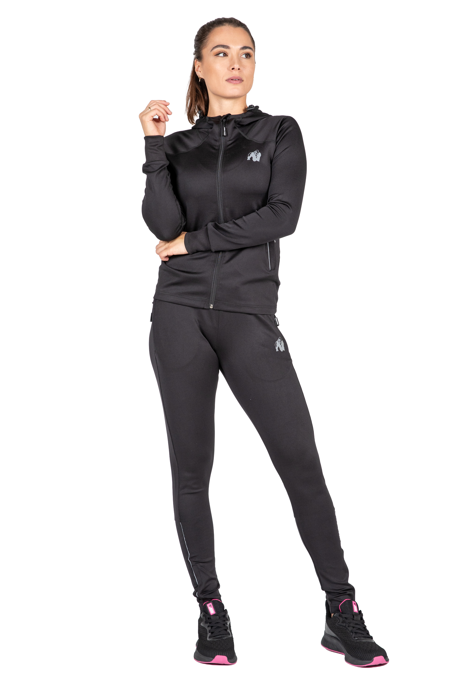 Gorilla Wear Halsey Track Jacket Jacket Black