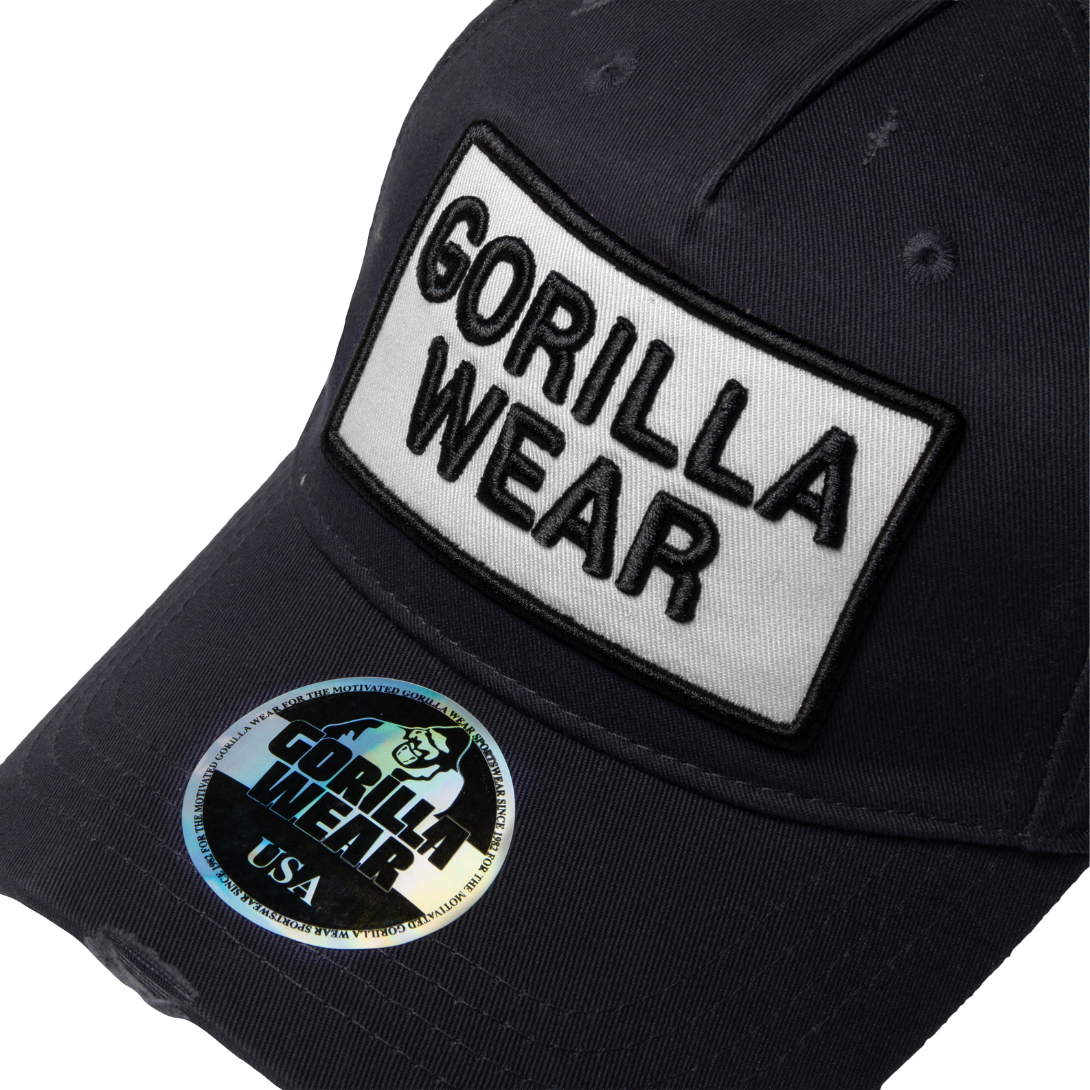 Gorilla Wear Harrison Cap Caps & Beanies Black/White