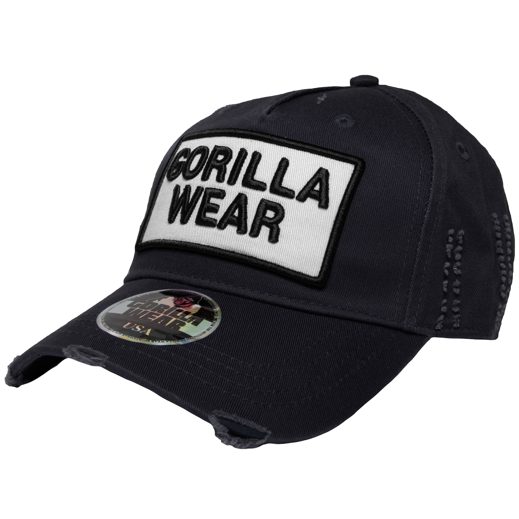 Gorilla Wear Harrison Cap Caps & Beanies Black/White