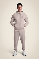 Gorilla Wear Harvey Hooded Track Jacket Jacket Beige