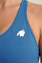 Gorilla Wear Hilton Seamless Sports Bra Sports Bra Blue