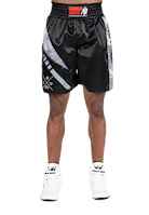 Gorilla Wear Hornell Boxing Shorts Fight Gear Black/Gray