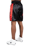 Gorilla Wear Hornell Boxing Shorts Fight Gear Black/Red