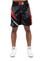 Gorilla Wear Hornell Boxing Shorts Fight Gear Black/Red