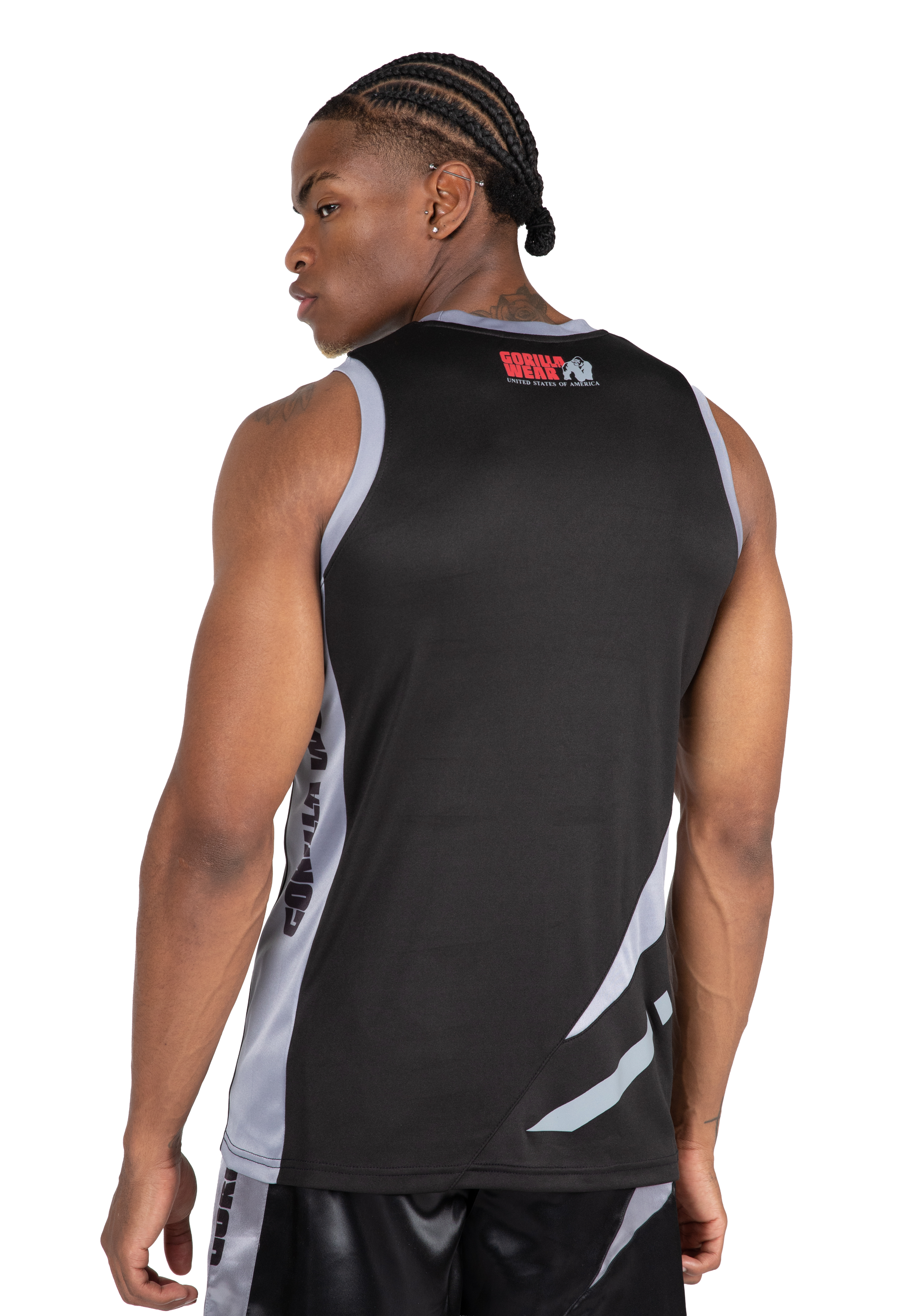 Gorilla Wear Hornell Tank Top Tank Top Black/Gray
