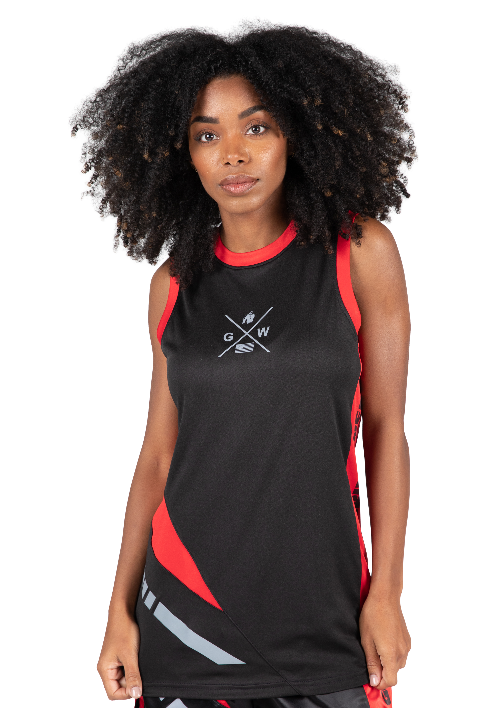 Gorilla Wear Hornell Tank Top Tank Top Black/Red